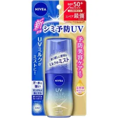 NIVEA 니베아 UV 딥 프로텍트 n 케어 밀크 미스트 60ml SPF50+ PA++++ [썬크림 얼굴·몸용]