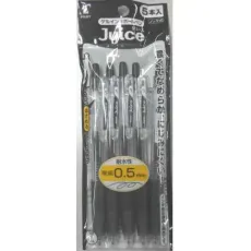 파일럿 PILOT 겔 볼펜 주스 0.5mm 5개 팩 블랙 P-LJU50EF-5B