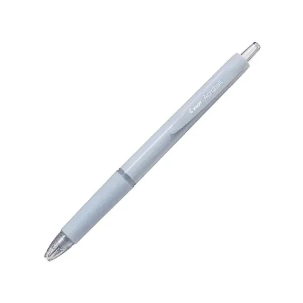 파일럿 PILOT 유성 볼펜 아크로볼 0.7mm 블루 그레이(블랙 잉크) BAB-17-LGYB