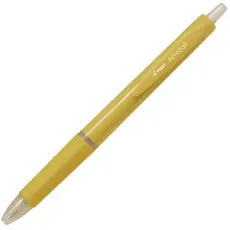 파일럿 PILOT 유성 볼펜 아크로볼 0.5mm 옐로우(블랙 잉크) BAB-15-YB