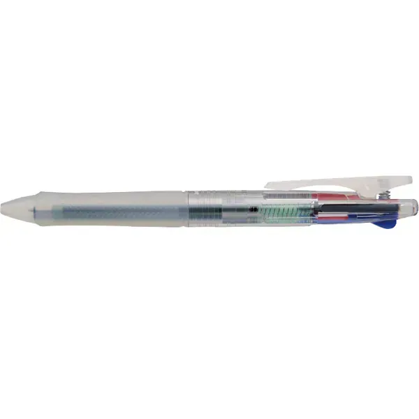파일럿 PILOT 다색 볼펜 아크로 볼 3 유성 볼펜 0.5mm 극세 흑·빨강·파랑 논 칼라 BKAB-40EF-NCC