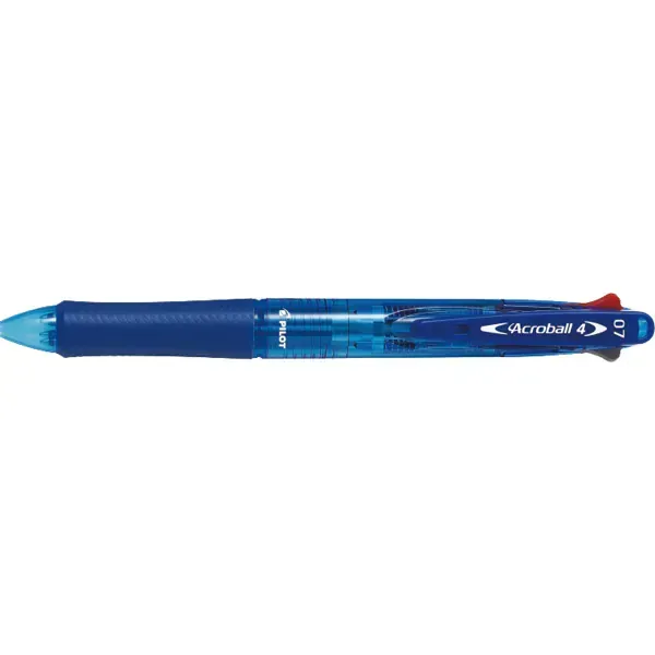 파일럿 PILOT 다색 볼펜 아크로볼 4 유성 볼펜 0.7mm (파랑)