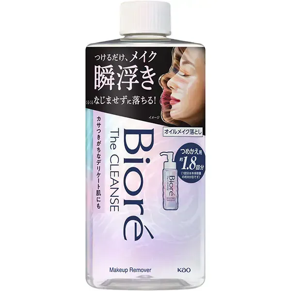 비오레 Biore 자클렌즈 오일 메이크업 떨어뜨리기 리필 280ml