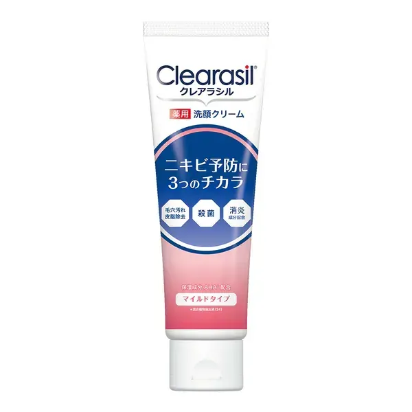 Clearasil 클레아라실 약용 거품 세안 폼 마일드 120g