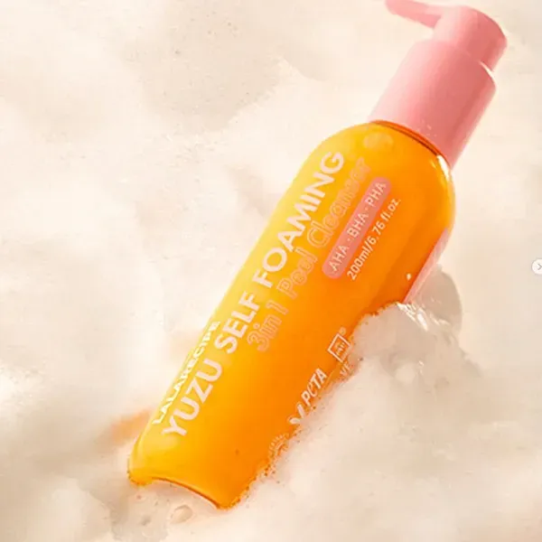 라라 레시피 LALARECIPELALARECIPE YUZU SELF FOAMING 3in1 CLEANSER