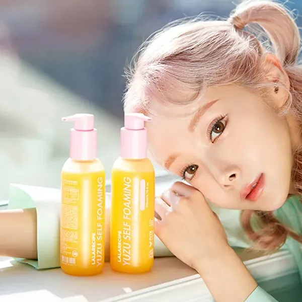 라라 레시피 LALARECIPELALARECIPE YUZU SELF FOAMING 3in1 CLEANSER