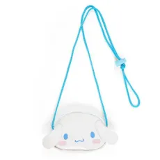 Sanrio Sanrio Sanrio 캐릭터 로프가있는 얼굴 모양 동전 케이스 계피 롤 [캐릭터 상품]