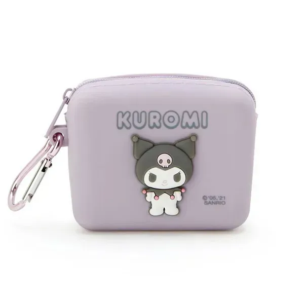 산리오 Sanrio 산리오 캐릭터즈 실리콘 소재의 미니 파우치 크로미