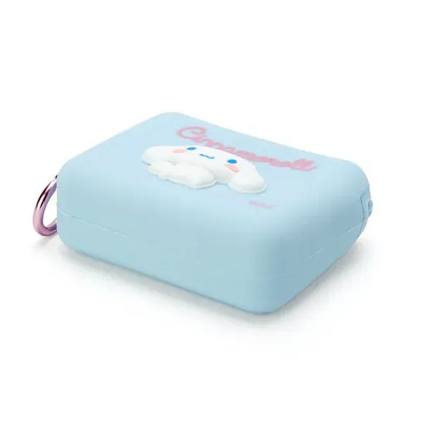 산리오 Sanrio 산리오 캐릭터즈 실리콘 소재의 미니 파우치 시나모롤