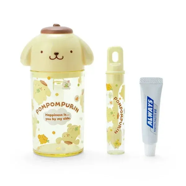 산리오 Sanrio 산리오 캐릭터즈 허브러시 n 컵 세트 폼 폼 푸딩 [캐릭터 상품]