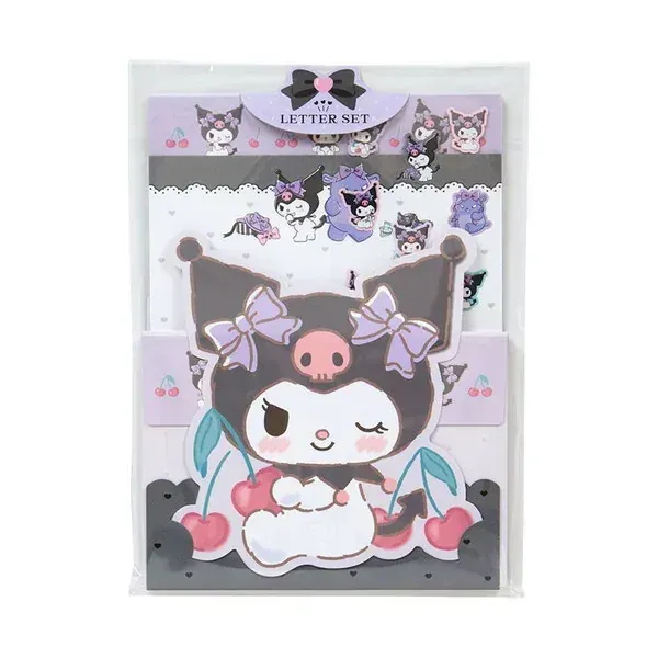 산리오 Sanrio 캐릭터 상품 산리오 캐릭터즈 캐릭터형 레터 세트 크로미