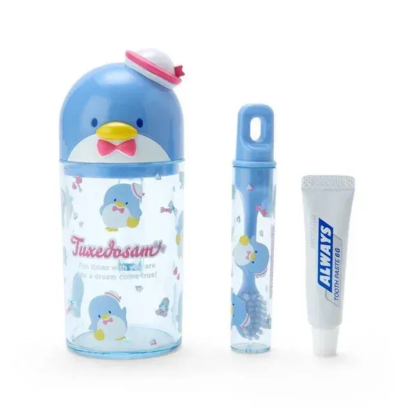 산리오 Sanrio 산리오 캐릭터즈 허브러시n컵 세트 턱시도 샘 [캐릭터 상품]
