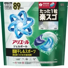 ARIEL 아리에르 젤 볼(캡슐) 프로 방 말린 × 철벽 배리어 방 말려도 상쾌한 향기 리필 테라 점보 89 개 [세탁 세제]