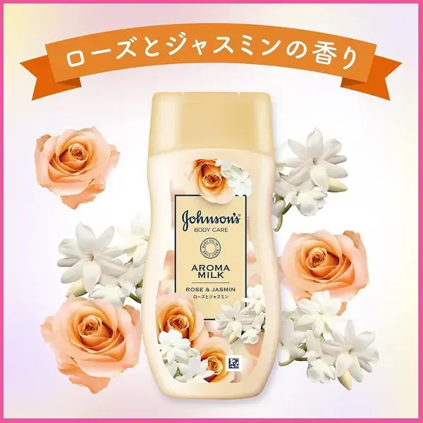존슨 바디 케어 존슨 바디 케어 엑스트라 케어 아로마 우유 200ml 로즈와 재스민 향기 바디 크림 바디 밀크 로션 보습