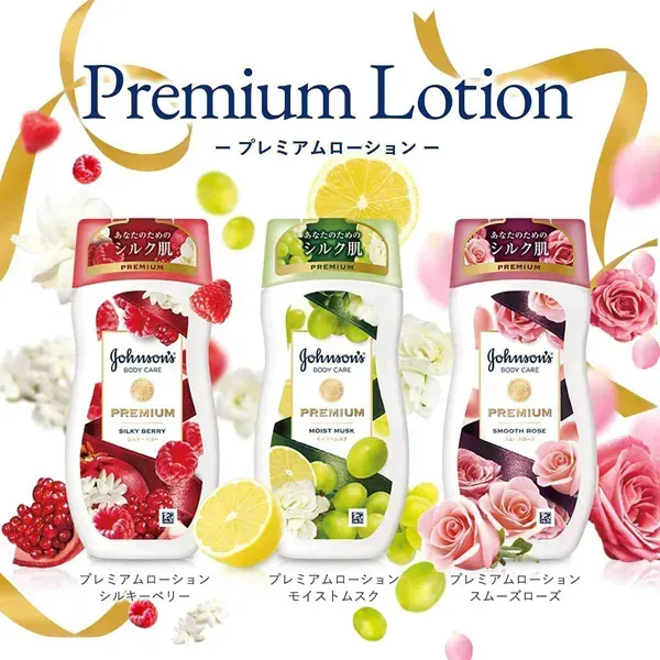 존슨 바디 케어 존슨 바디 케어 프리미엄 로션 실키 베리 석류 추출물 배합 리퀴드 200ml 보습