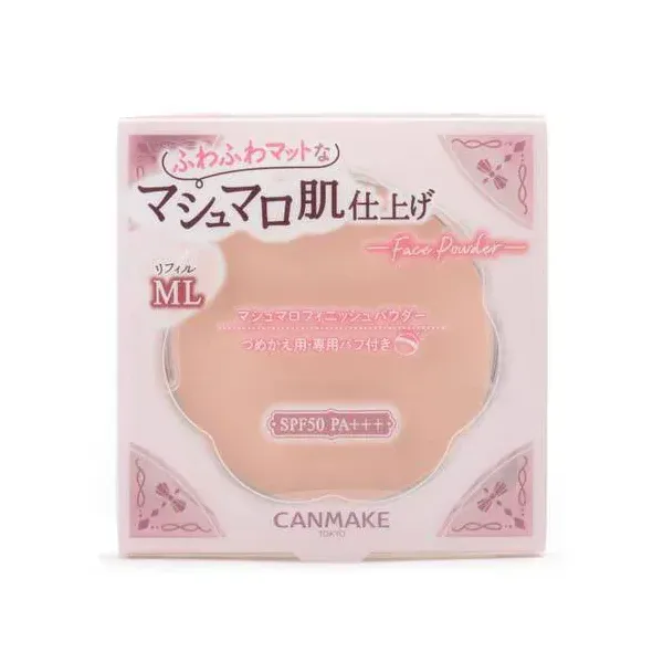 캔 메이크 CANMAKE 캔 메이크 마쉬멜로 피니쉬 파우더 리필 ML 매트 라이트 오클 [마무리용 파우더]