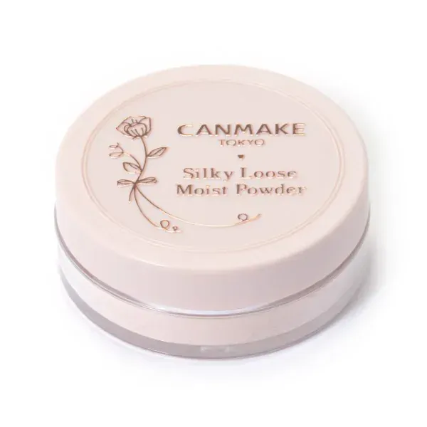 캔 메이크 CANMAKE 실키 루스 모이스트 파우더 01 실키 베이지 [마무리용 파우더]