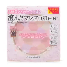 캔 메이크 CANMAKE 마시멜로 피니쉬 파우더 ～Abloom～ 리필 02 사쿠라츄르 [페이스 파우더]