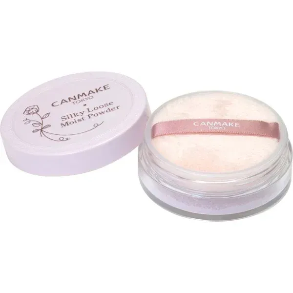 캔 메이크 CANMAKE 실키 루스 모이스트 파우더 02 시어 라벤더 [마무리용 파우더]