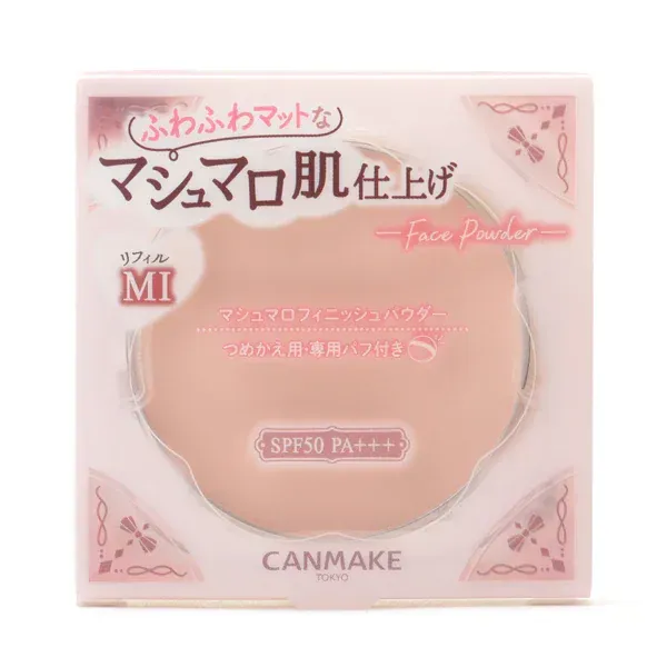 캔 메이크 CANMAKE 캔 메이크 마쉬 멜로 피니쉬 파우더 리필 MI 매트 아이보리 오클 [페이스 파우더]