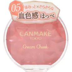 캔메이크 CANMAKE 크림 치크 05 스위트 살구(펄 라메 배합)