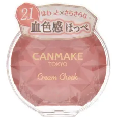 캔 메이크 CANMAKE 캔 메이크 크림 치크 21 탄제린티 [치크]