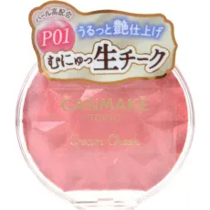캔 메이크 CANMAKE 크림 치크 (펄 타입) P01 피치 다즐 [치크]