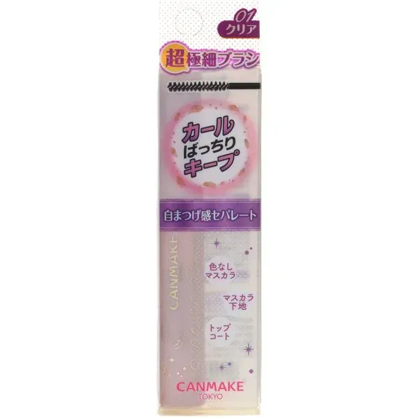 캔 메이크 CANMAKE 캔 메이크 퀵 러쉬 컬러 세퍼레이트 01 클리어 [마스카라]