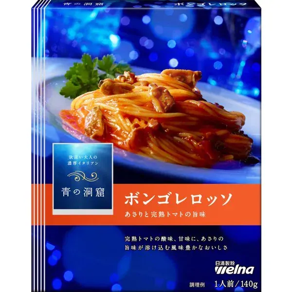 아오노도오쿠츠 푸른동굴 바지락과 완숙 토마토의 봉골레 로쏘 140g [파스타 소스]