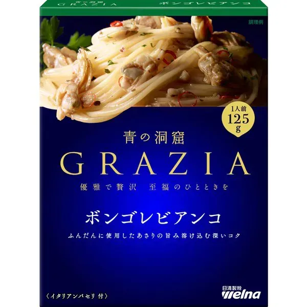 아오노도오쿠츠 푸른동굴 GRAZIA 봉고 레비안코 125g [파스타 소스]