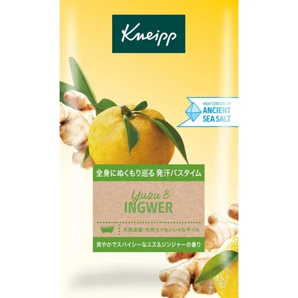 Kneipp 크나이프 크나이프 목욕 소금 유즈&진저 향기 50g 입욕제