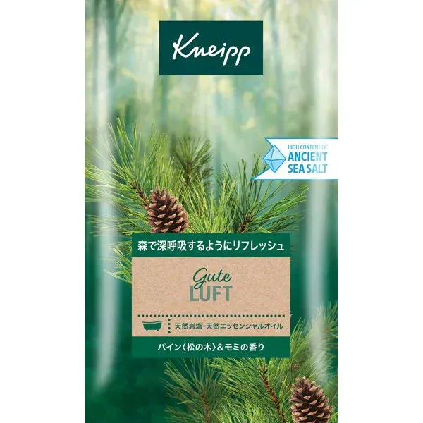 Kneipp 크나이프 크나이프 구텔프트 목욕 소금 파인 & 전나무 50g 입욕제