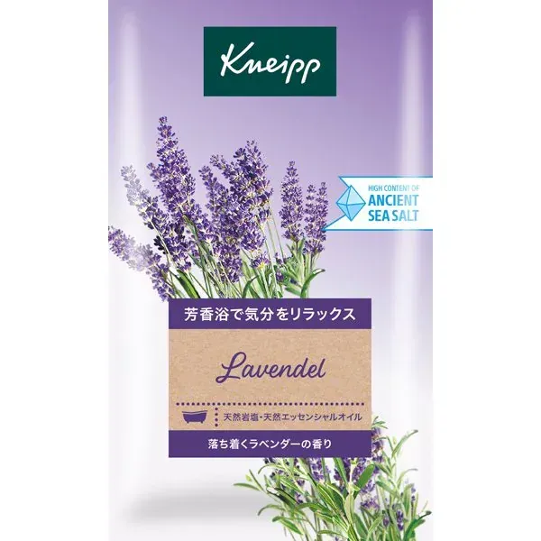Kneipp 크나이프 크나이프 목욕 소금 라벤더 50g 입욕제