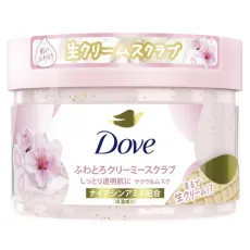 도브 Dave 크림 스크럽 사쿠라 & 사향 298g 바디스크럽