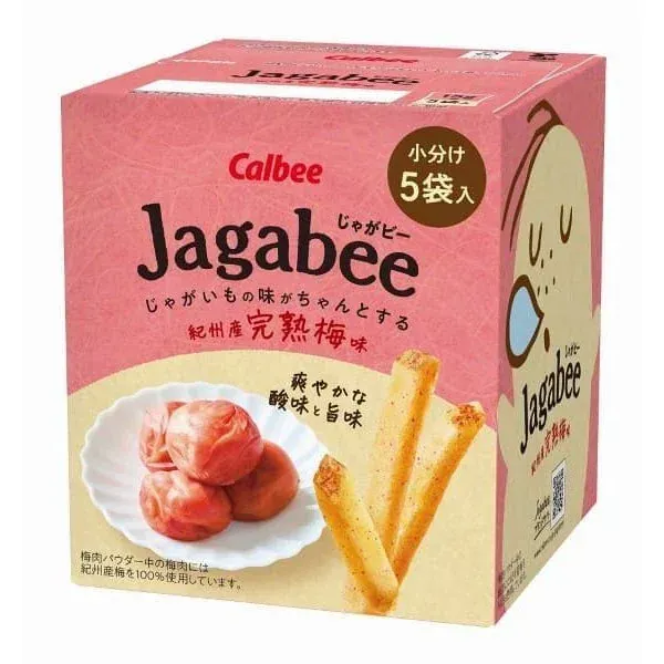 Calbee 칼비 Jagabee 기슈산 완숙 매실 75g