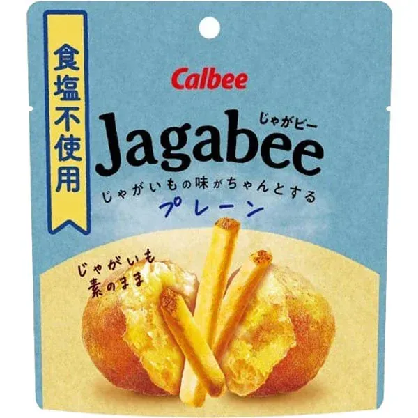 Calbee 칼비 칼비 Jagabee 플레인 식염 미사용 38g