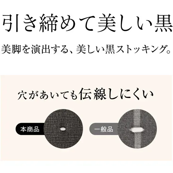 군제 GUNZESABRINA 사브리나 【블랙/착압】스타킹 전선하기 어렵다 긴장해 아름다운 블랙 블랙 L-LL 