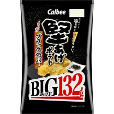 Calbee 칼비 딱딱한 감자 블랙 페퍼 BIg 132g