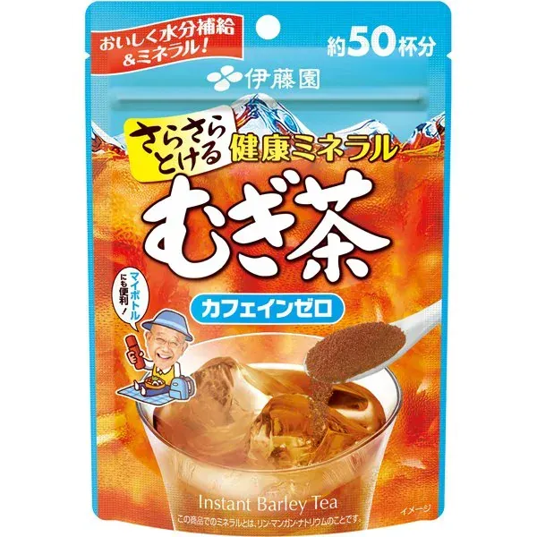 이토엔 건강 미네랄 무기 차 분말 40g 척 첨부 가방 타입