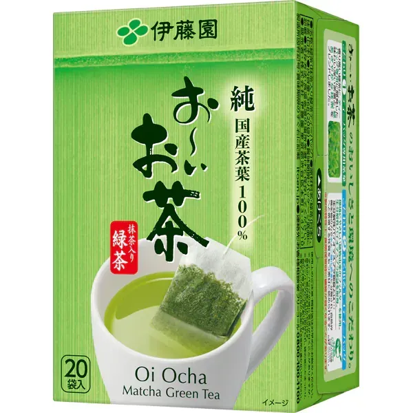 이토엔 오이 차 오이 차 녹차(말차 포함) 1.8g×20봉 에코티백