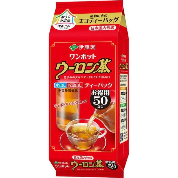 이토엔 원팟 우롱차(에코티백) 4.0 g×50봉지[중국차 티백]