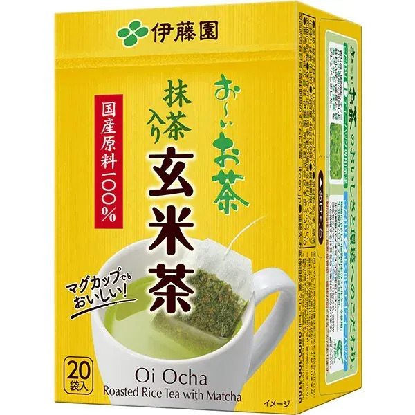 이토엔 오이 차 오이 차 현미차 1.9g×20봉 에코티백