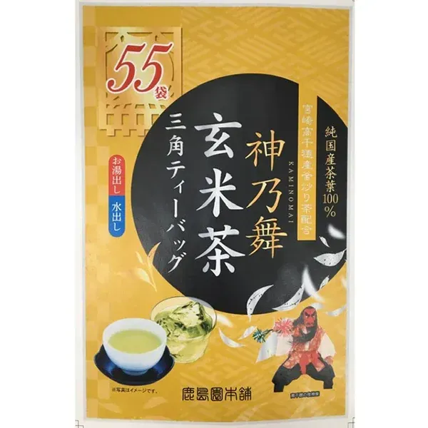 가시마엔 본점 가미노마이 현미차 삼각 티백 2.8g×55포