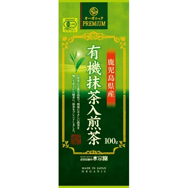 미즈네엔 본점 가고시마현산 유기농 말입구이 차 100g