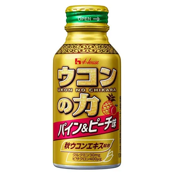 하우스 웰니스 푸즈 우콘의 힘 파인 & 복숭아 맛 100ml×6