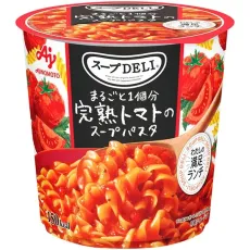 아지노모토 스프 DELI 통째로 1개분 완숙 토마토의 스프 파스타(용기 입) 40.6g