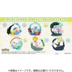 리멘트 포켓 몬스터 Circular diorama collection (1개) [컬렉션 토이]