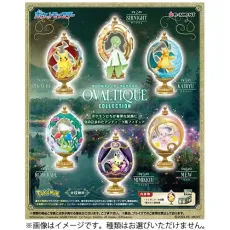 리멘트 포켓 몬스터 OVALTIQUE COLLECTION 1개 [컬렉션 토이]