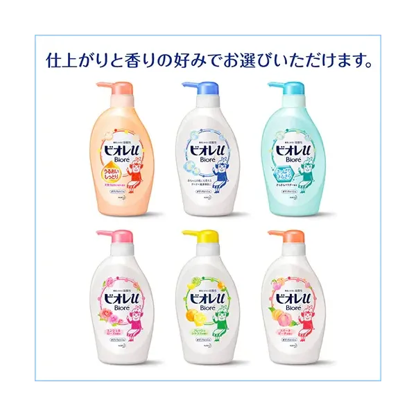 비오레 U 바디워시 프레시 u 바디 워시 엔젤 로즈의 향기 리필용 820ml [바디워시]