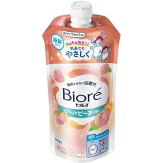 비오레 U 바디워시 프레시 u 복숭아 향기 리필 용 320ml [바디워시]
